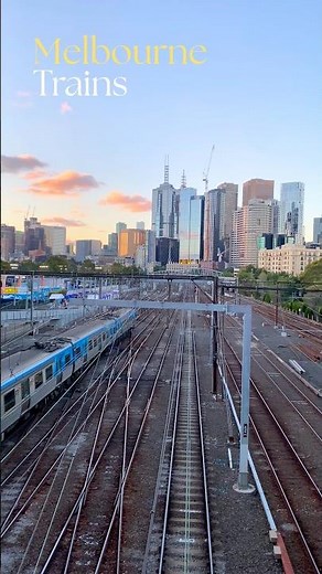 🚆 Melbourne Trains Like You’ve Never Seen Before! 🇦🇺