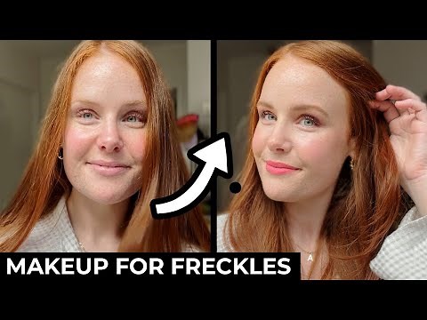 GRWM: Makeup for Red Hair and Freckles (don't hide them!!)