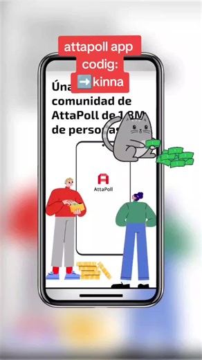 attapoll si sirve y ganas por dar tu opinión, code app #appsquepagan #viral