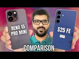 Oppo Reno 15 Pro Mini vs Galaxy S25 FE Comparison ⚡Camera Test 🔥 Best Phone Under ₹60,000?