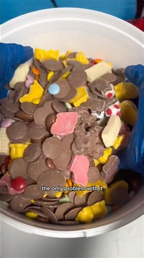 Restocking our Chocolate Candy Mix