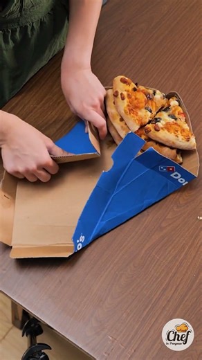 Creative Creations: Origami from a Pizza Box