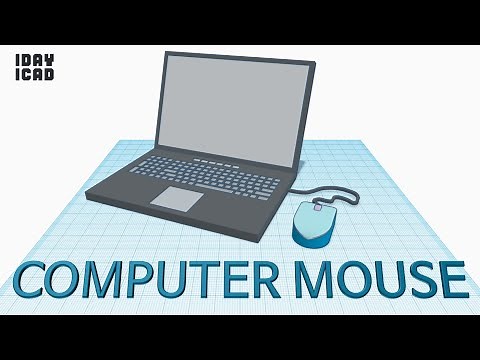 [1DAY_1CAD] COMPUTER MOUSE (Tinkercad : Know-how / Style / Education)