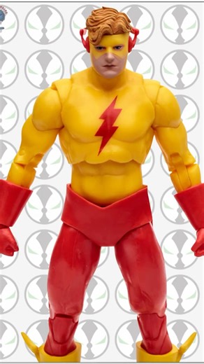 Kid Flash (Crisis on Infinite Earths) Gold Label 7” Figure. #shorts