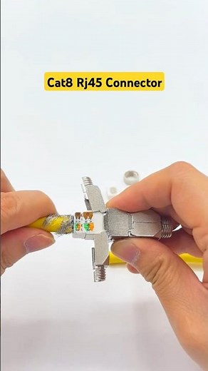 Fix Cat8 Ethernet Cables FAST! Using Cat8 Coupler & RJ45 Connector (No Special Tools!) | Save Time