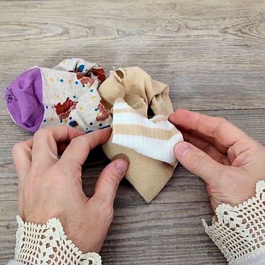 35K views · 206 reactions | Don't throw away your old socks, try this idea | Sewing Time | Facebook