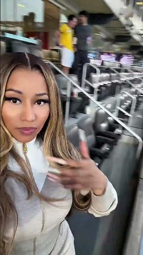 Nicki Minaj Brings Papa Bear to the FIFA World Cup