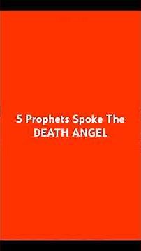 5 Prophets Agree: Angel of Death Is Coming — Stay Inside!