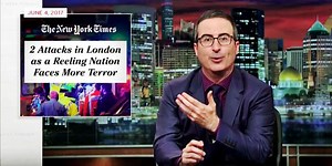 John Oliver Did Not Mince Words About Coverage of the London Bridge Attack