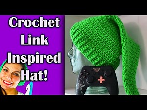 Link from Zelda Hat - Crochet Tutorial