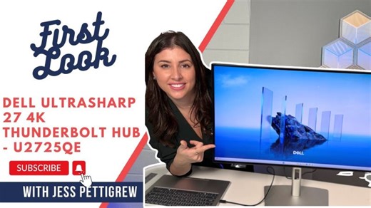 Dell UltraSharp 27 4K Thunderbolt Hub Monitor (U2725QE) – First Look & Setup