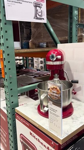 COSTCO👀 KitchenAid 6 Quart Bowl-Lift Stand Mixer ONSALE $299.99 instore/online