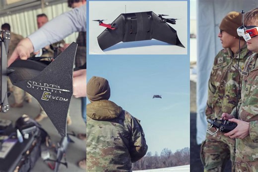 U.S. Army unveils SPARTA 3D-printed drone for squad level reconnaissance operations