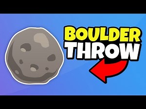 How to Make a BOULDER THROW | HowToRoblox