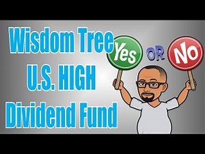 DHS WisdomTree Equity Income ETF Review | Analysis | High Dividend Yield | Monthly Pay