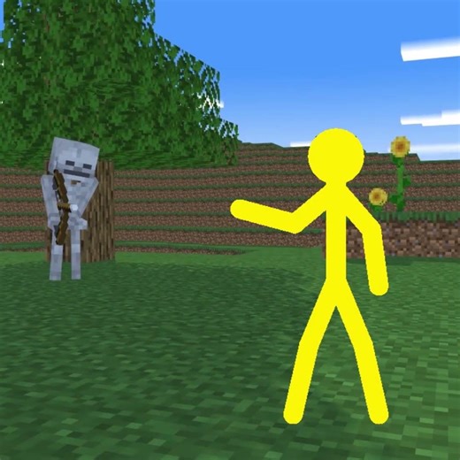 Animator vs skeleton #animation #pivot #minecraft #2danimation #minecraftmemes #minecraftmemes