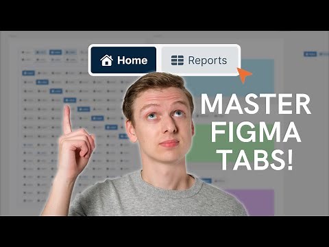 Create Figma Tabs Like a Pro! 🚀 (Free Template) #figma #designsystems