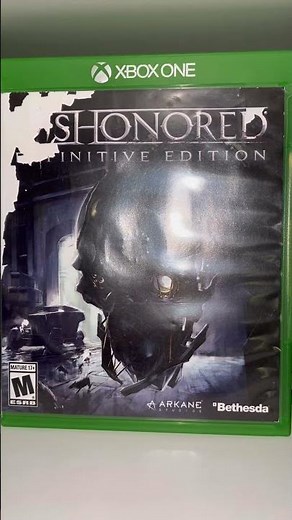 Dishonored Xbox one collection