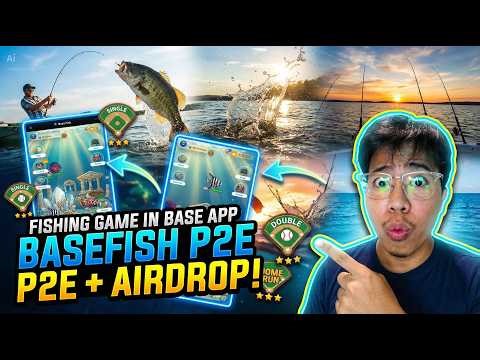 BaseFish App GameFAI – New P2E GAME + AIRDROP in Base App This 2026 | Earn More Points For Phase 2!