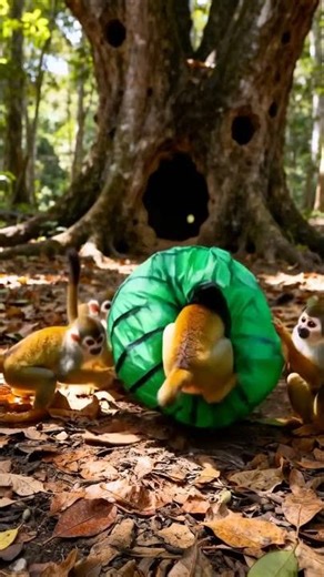 Funny Monkey Adventure: Testing Human Things With Big Reactions