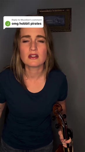 Concerning Hobbits as a sea shanty? #violin #fiddle #lordoftherings