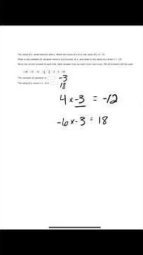 2024 Algebra 1 EOC - Problem 3 #staar #algebra