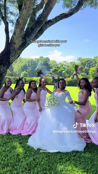 Kenyan Wedding Highlights: Capturing Bride and Bridesmaids