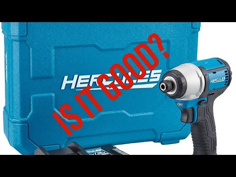 Hercules 12 volt Impact Driver Review From Harbor Freight