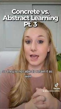 Kids learn concrete → not abstract. Reading must match brain development. Save and Share!