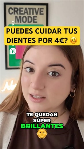 #shorts - MI GRAN DESCUBRIMIENTO PARA DIENTES BRILLANTES POR 4€😵