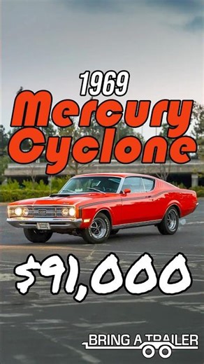 💥 $91K Mercury Cyclone with Holman-Moody 427 | Rare Muscle Icon! #musclecar