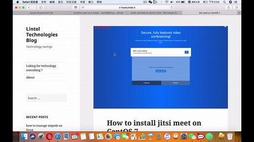 Jitsi_meet with docker