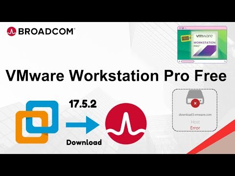 [ Hindi ] Download VMware Workstation Pro From Broadcom || VMware Error 522 || Broadcom !