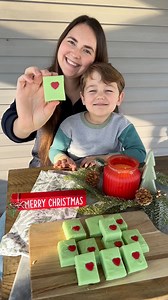 Two ingredient Grinch Fudge!🎄 I love how easy it is to make and that it doesn’t require baking! Share this fun idea with a mama! 😊 Recipe is in the comments! #momlife #easyrecipes #holidaytreats #christmas | Kamry Vincent