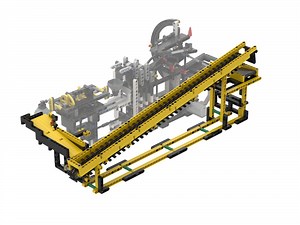 LEGO MOC-186824 Return module to transform the expanded GBC Waning Crescent Moon into a loop module (Technic 2024)