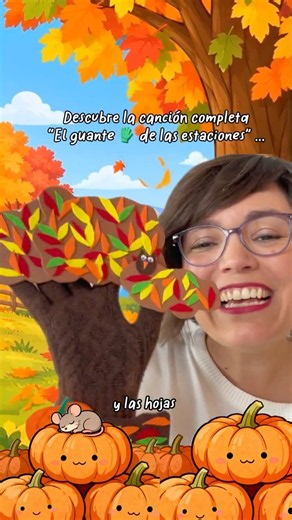 🧤The Autumn Glove Trick 🍂 Your Little Ones Will Love 🍄‍🟫]