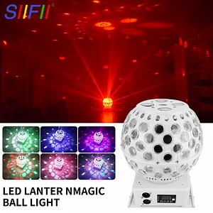 [Hot Item] Guangzhou Factory LED Projector Effect Light Remote Control Party Disco LED Crystal Magic Ball Light