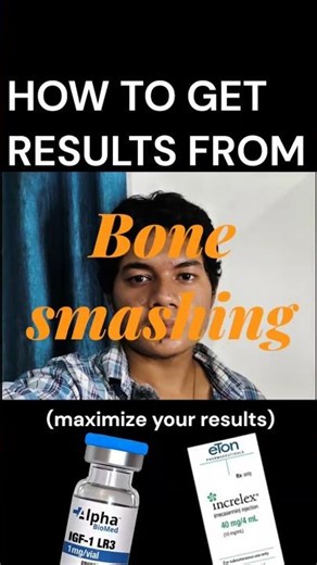 how to get results from bone smashing... #bonemass #bonedensity #igf1 #igf1lr3