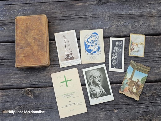 Rare 1944 Wwii-era Catholic Prayer Book & Holy Cards Collection | Leuven, Belgium - Etsy UK