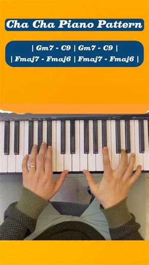 Jason Eshak | Cha Cha Piano Pattern 😍🔥♥️ #Piano #cha_cha #music #learning #jazz #chords #progression #latindance #latino | Instagram