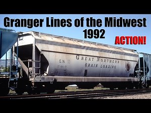 Granger Lines of the Midwest 1992 Kyle ATSF EJ&E INHB BN Chicago Central CIC South Branch Valley CSX