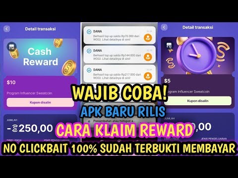 Cara menarik saldo sweatcoin dengan mudah