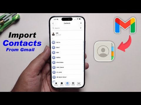 How to import contacts from Gmail to iPhone (ANY iPhone)