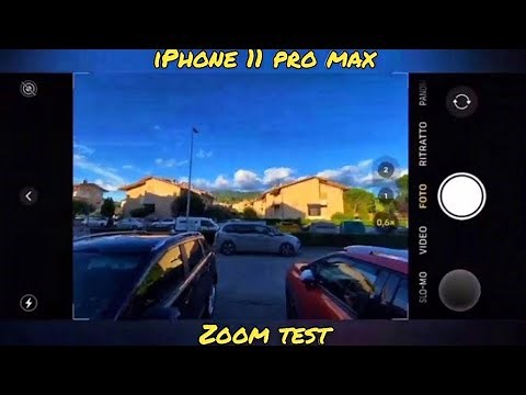 Apple Iphone 11 Pro Max zoom test | From 0,5X to 10X • 12Mpx | Test Camera