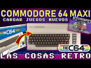 COMMODORE 64 MAXI | NEW Games and FIRMWARE update | The C64 MAXI