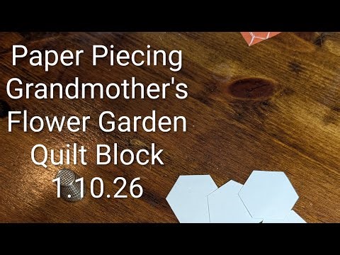 Paper Piecing Hexagons