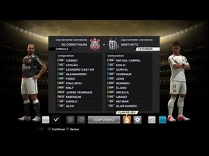 Demo PES 2013 Corinthians Santos FC