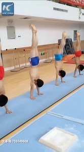 Why are gymnasts so flexible? Take a look at the training regimen of elite gymnasts in China | China Xinhua News