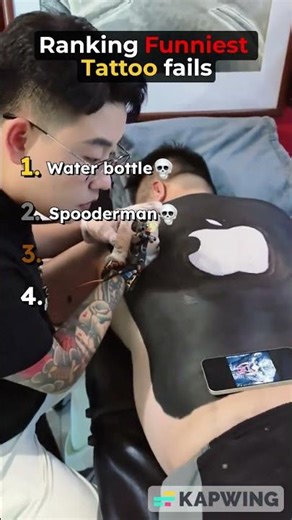 Ranking funniest Tattoo fails #shorts #funny