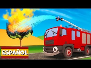 5 camiones grandes | Garaje de Gecko | Carros para niños | Vídeos educativos